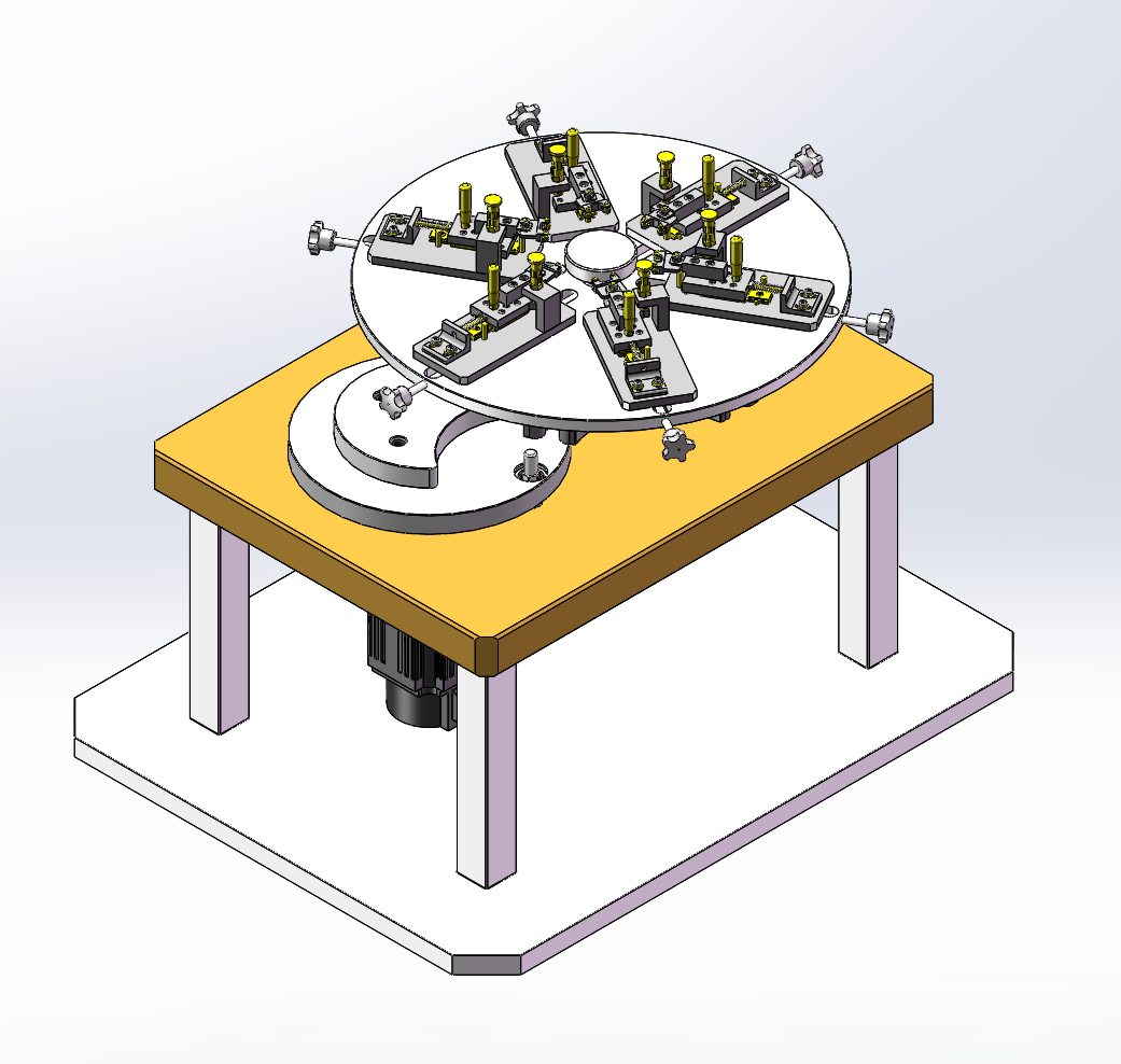 汽车零部件定位工装sw18
