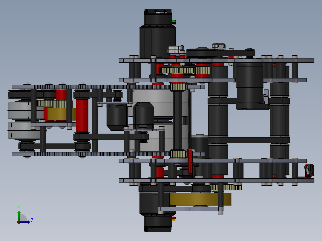 球体自动发射机sw17可编辑左视图