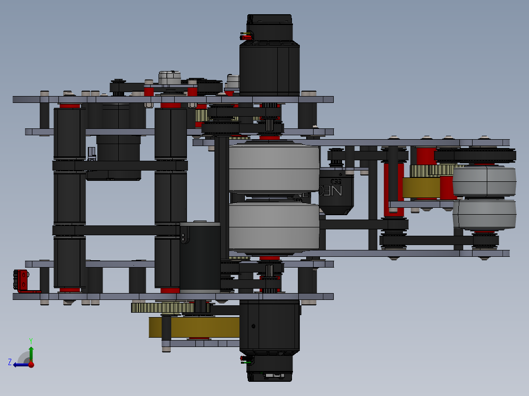 球体自动发射机sw17可编辑右视图