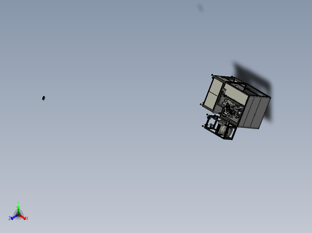 自动化转盘铆压机、铆接机3D模型正等轴测图