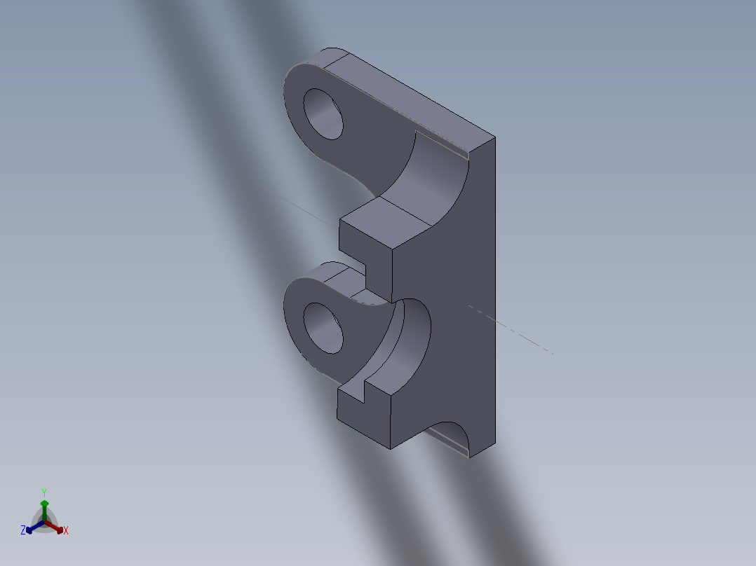 solidworks画的小零件和加工正等轴测图