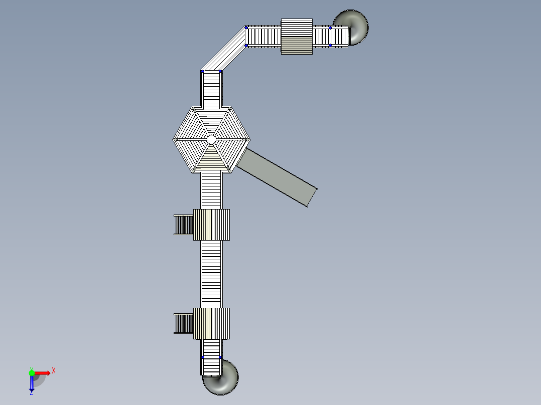 儿童游乐俯视图