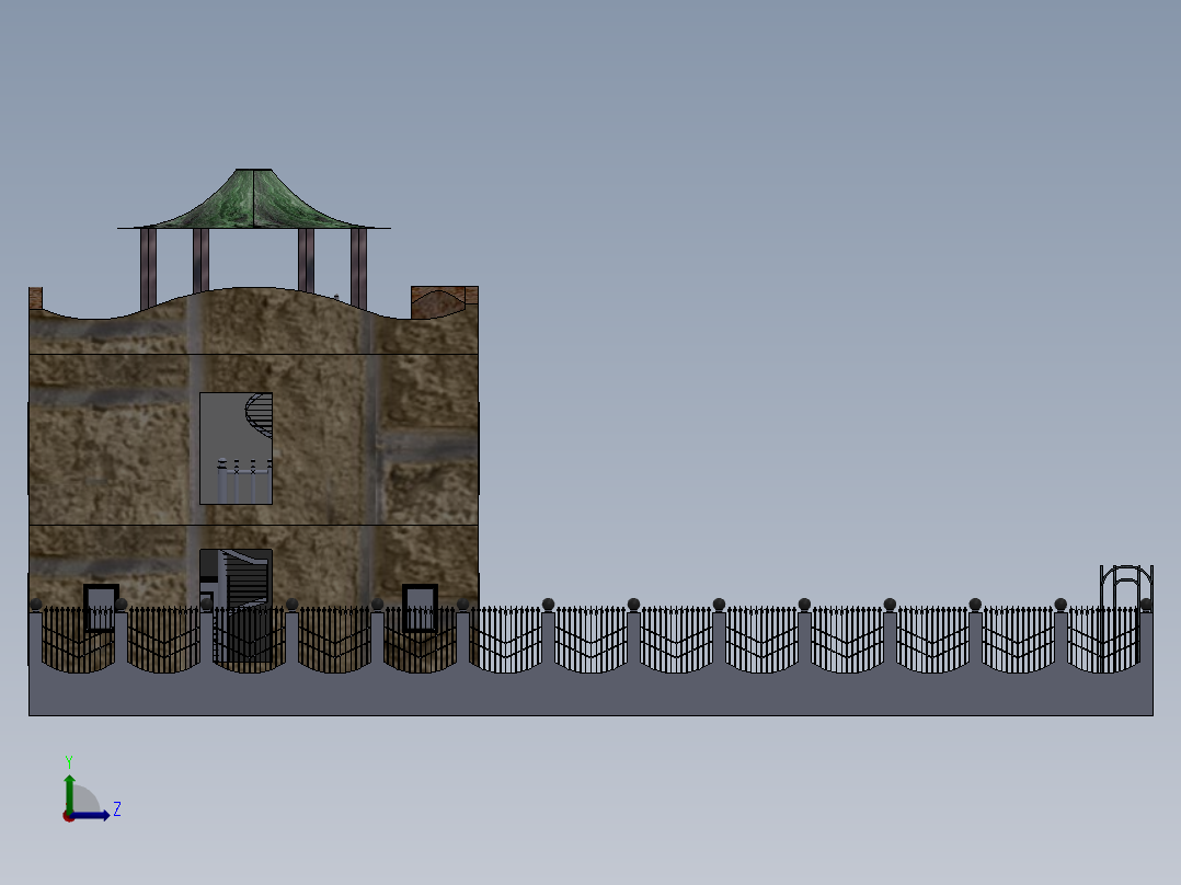 陈成-别墅左视图