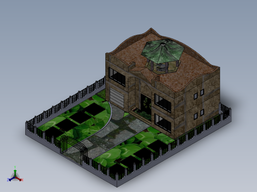 陈成-别墅正等轴测缩略图