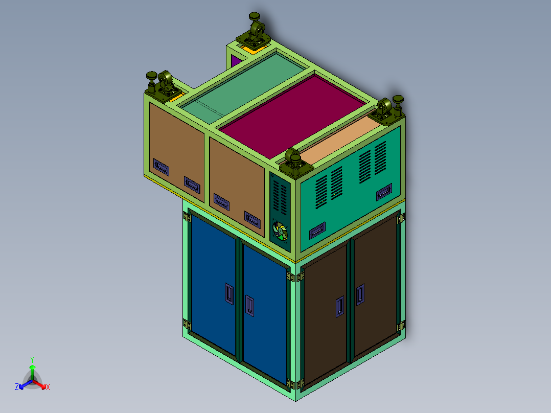 自助放料贴膜机
