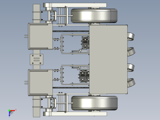 小型蔬菜移栽机三维SW图纸俯视缩略图