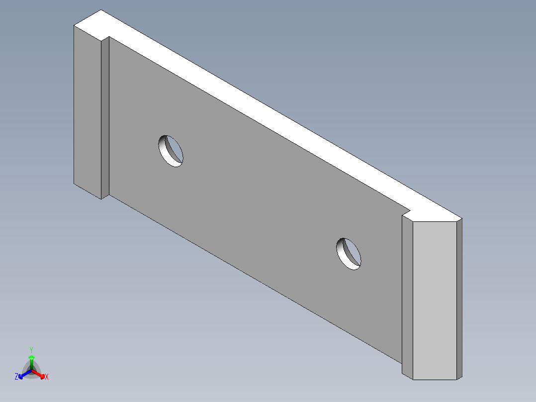 小型桌面手动折弯机正等轴测图