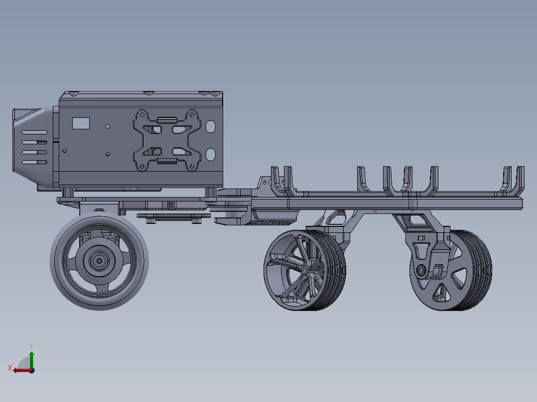 漫游者探索者原型机--SW STP后视图