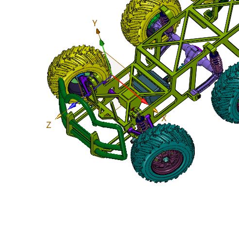 国产6轮驱动型越野车