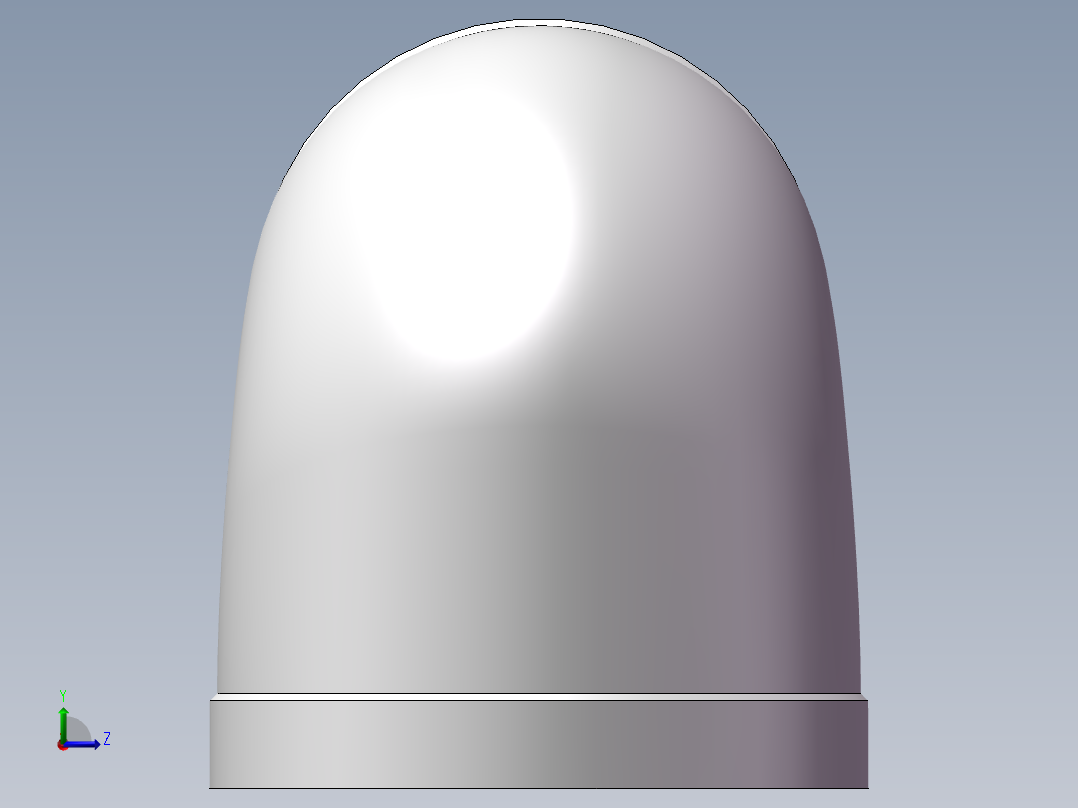 弯头-异径内丝 DN80-DN65左视图