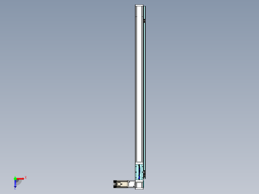 欧规系列-LB6A-L130-S1200-BR-ZP40-C3俯视缩略图