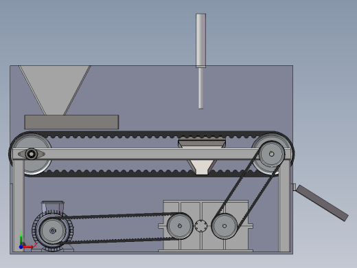 鲜枣去核机的设计【红枣去核机】论文+CAD图纸 +SW三维图+step、x_t三维通用格式+开题报告+任务书……大枣红枣冬枣鲜枣去核机前视缩略图