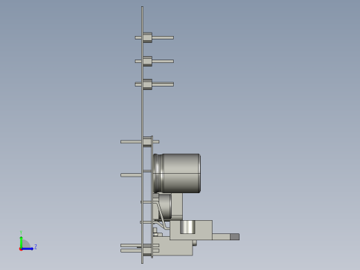 NASA月球采样履带车左视缩略图