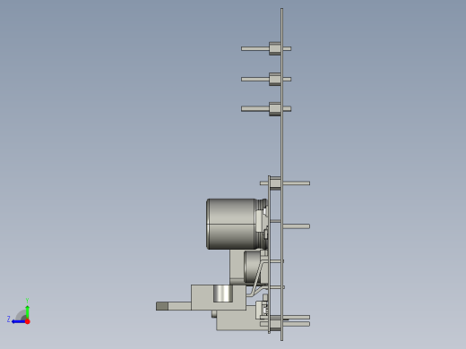 NASA月球采样履带车右视缩略图