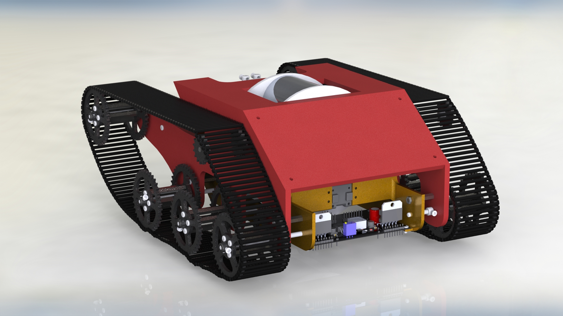 NASA月球采样履带车