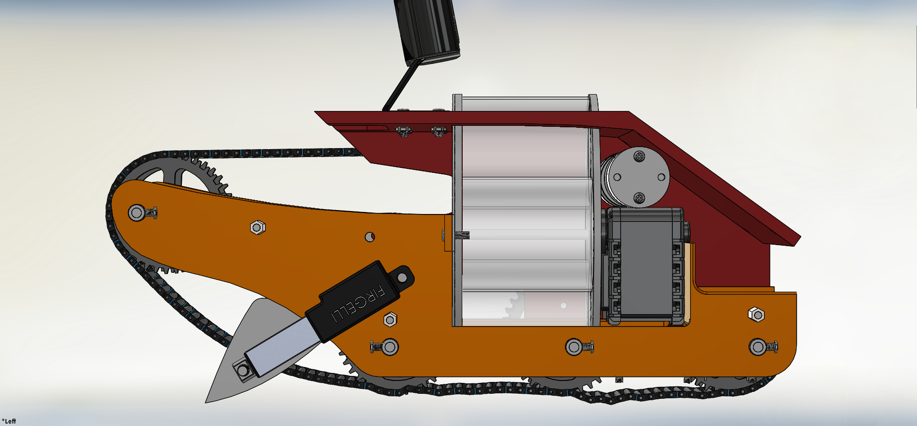 NASA月球采样履带车