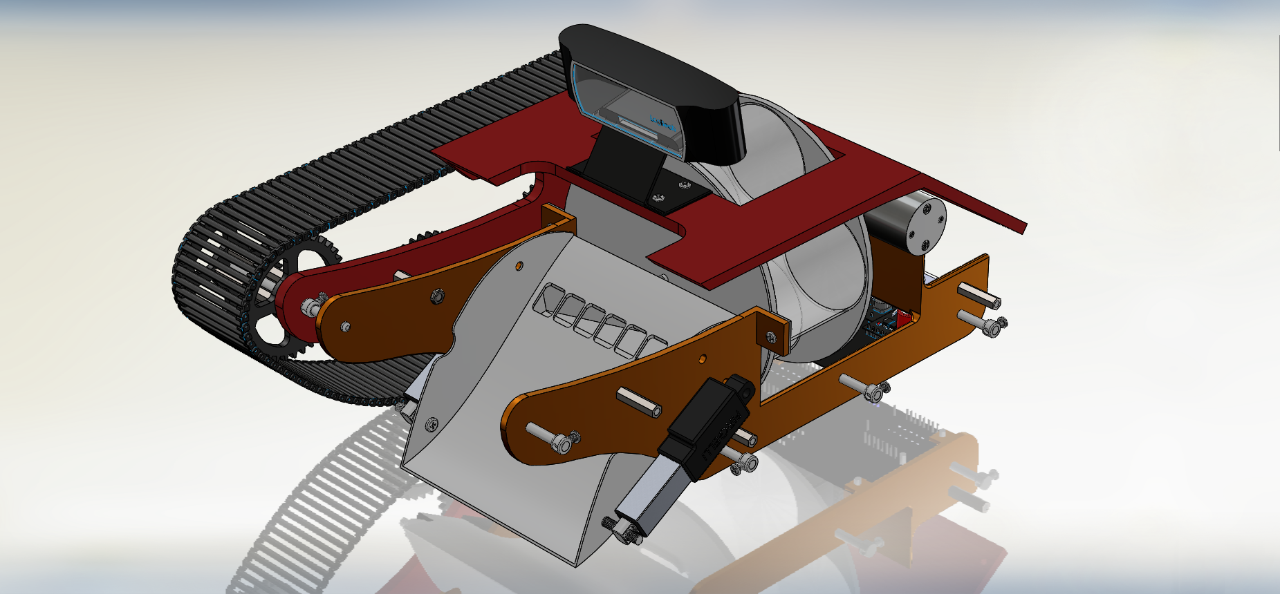 NASA月球采样履带车