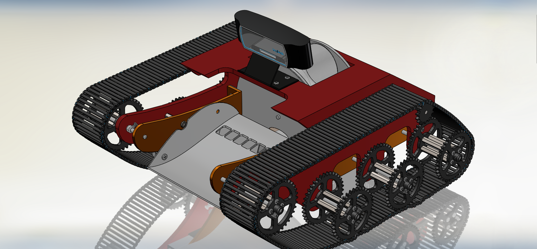 NASA月球采样履带车
