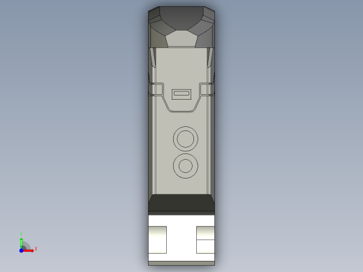 基恩士FS-N11CN_11CP_13CP_kc图纸模型前视缩略图