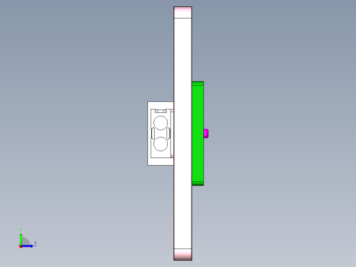 X1-笔记本CNC工装夹具三维模型CNCDAMO-0116左视缩略图