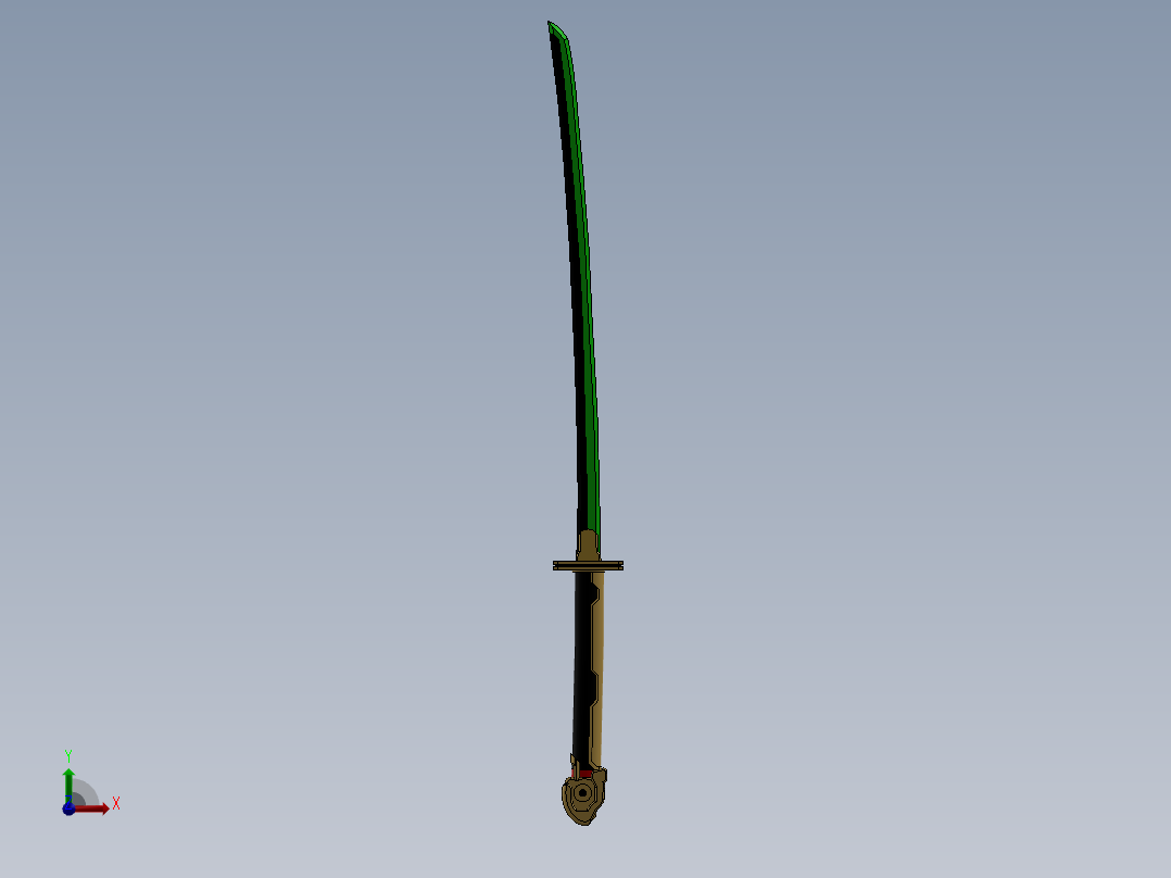 剑、宝剑(59)前视图