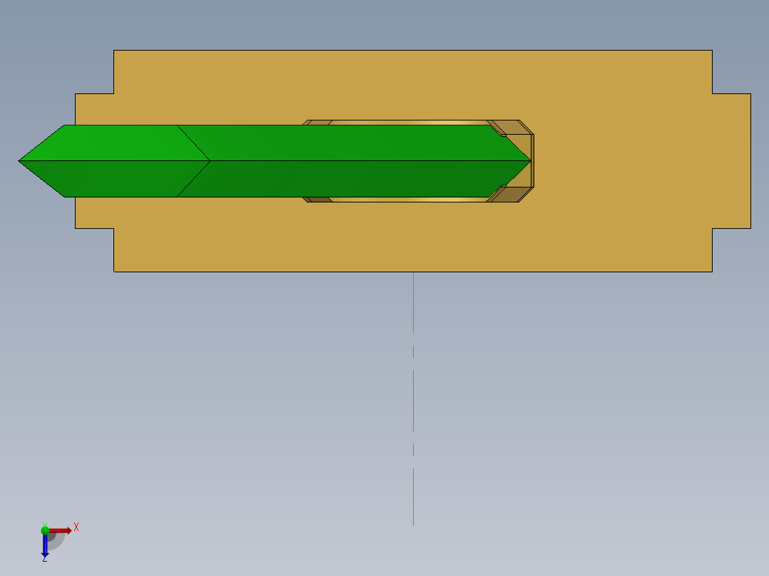 剑、宝剑(59)俯视图