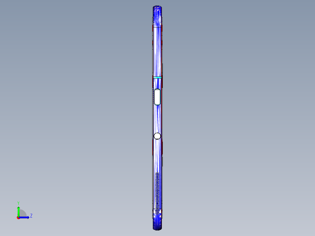 Z581C-笔记本CNC工装夹具三维模型CNC7-0723左视图