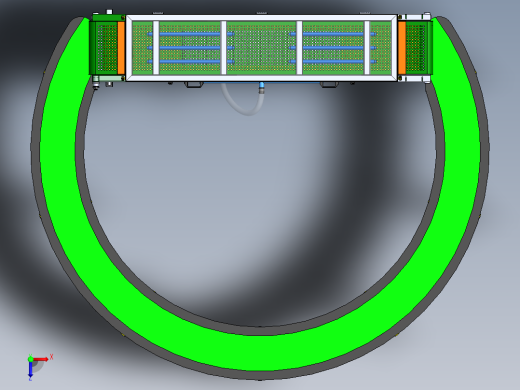 精密电子自动除尘生产线sw17可编辑俯视缩略图
