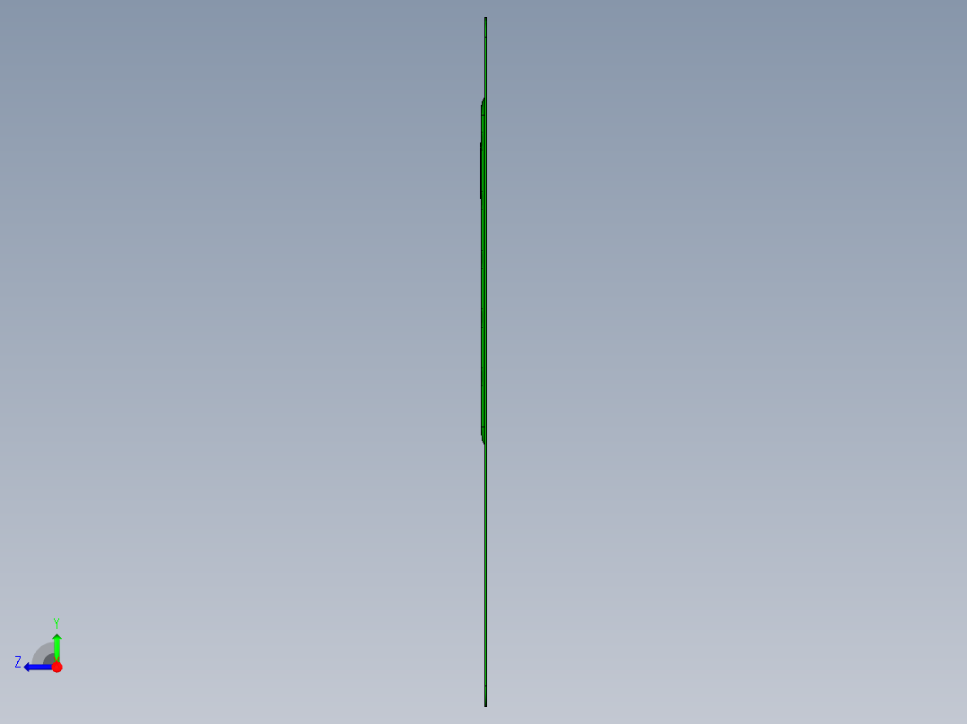 轻薄款笔记本C壳铣内腔程序模型右视图