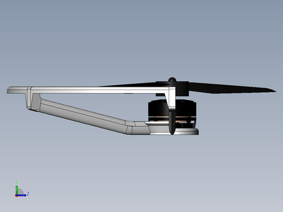 螺旋桨(30)左视图