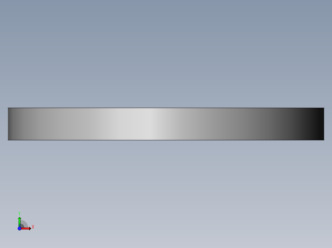 平垫圈C级42×8前视图