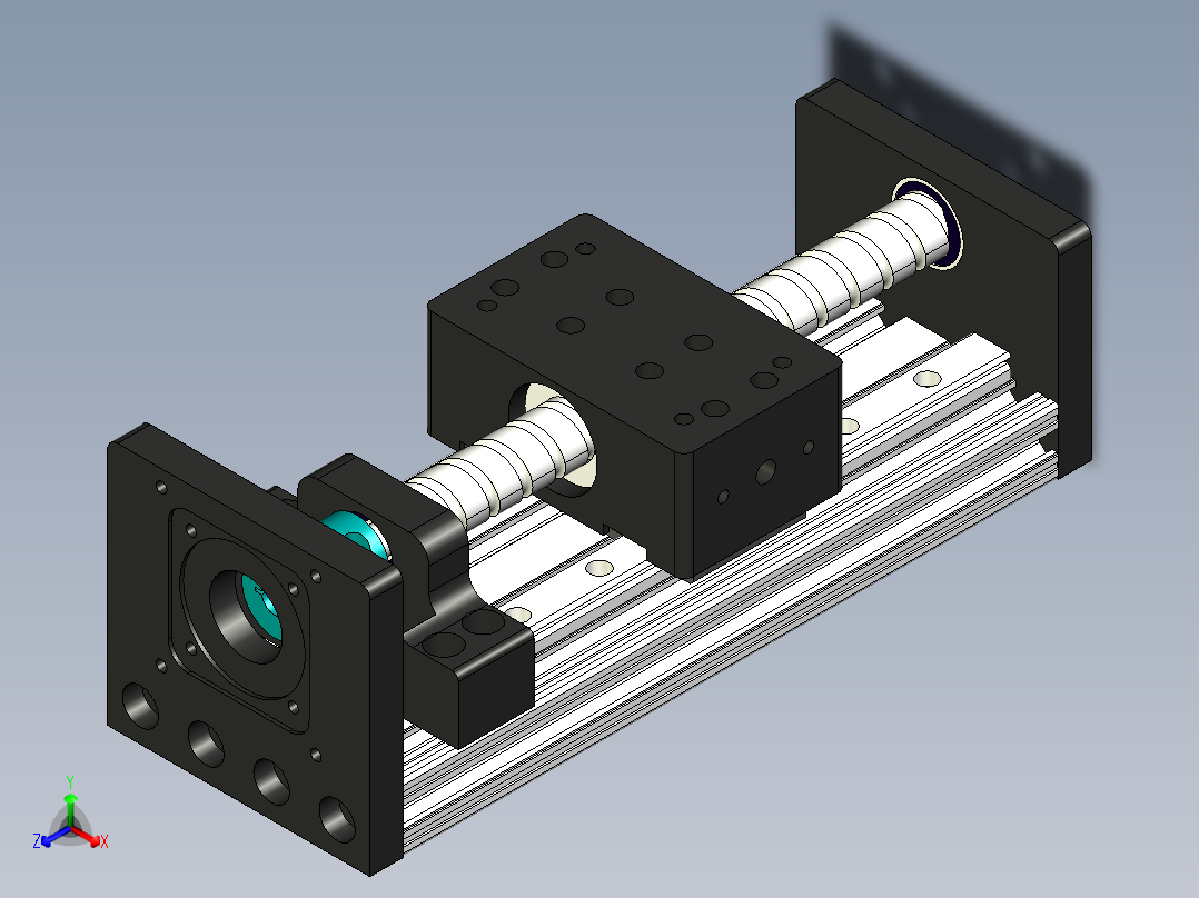紧凑型螺杆传动机构