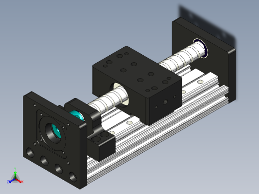 紧凑型螺杆传动机构