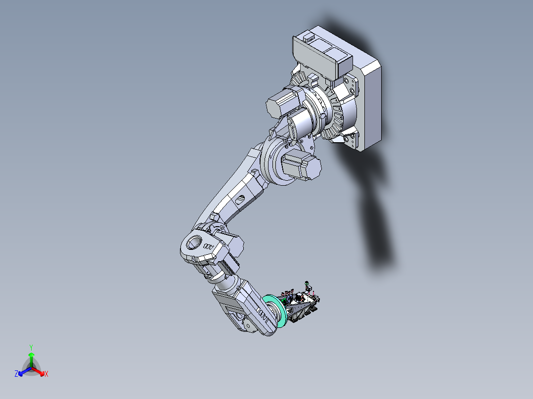手机壳抓取装配机械手