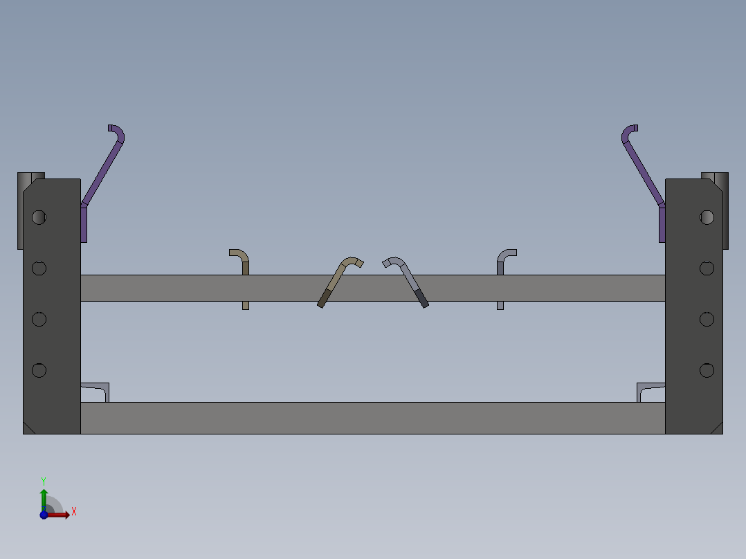 槽辊输送机构(装配图文件名aaa）