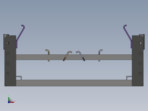槽辊输送机构(装配图文件名aaa）
