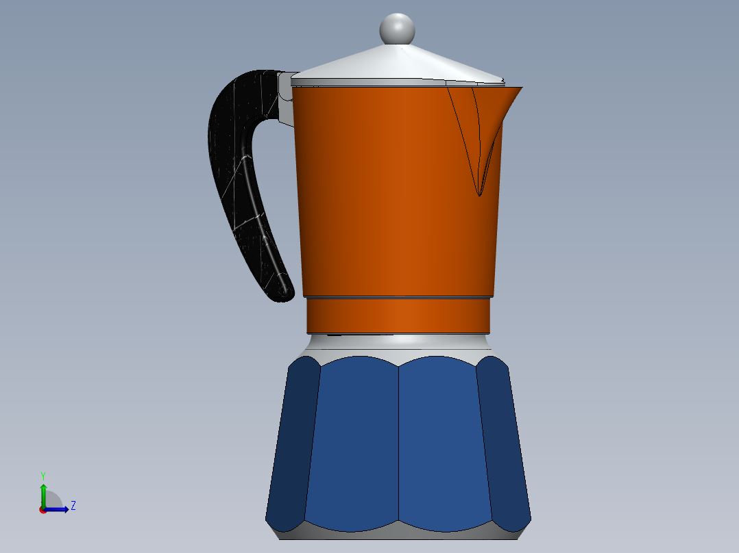 咖啡机(22)左视图