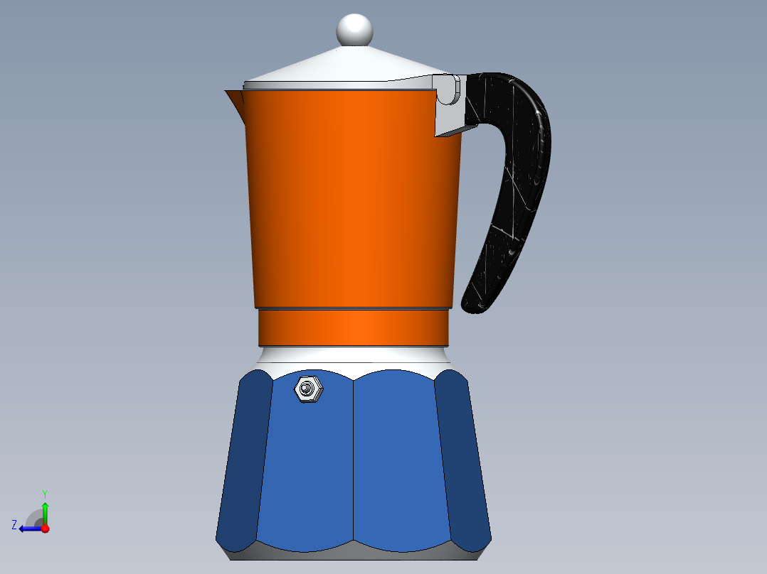 咖啡机(22)右视图