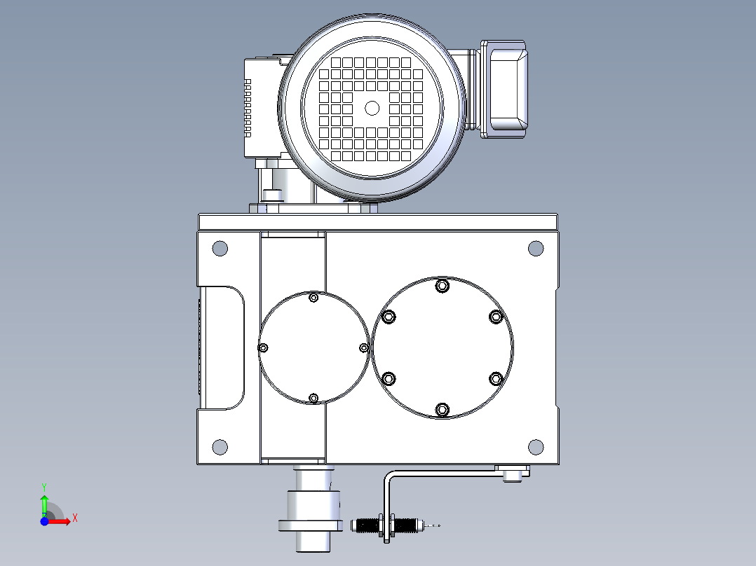 RU110DF意米精密分割器前视图