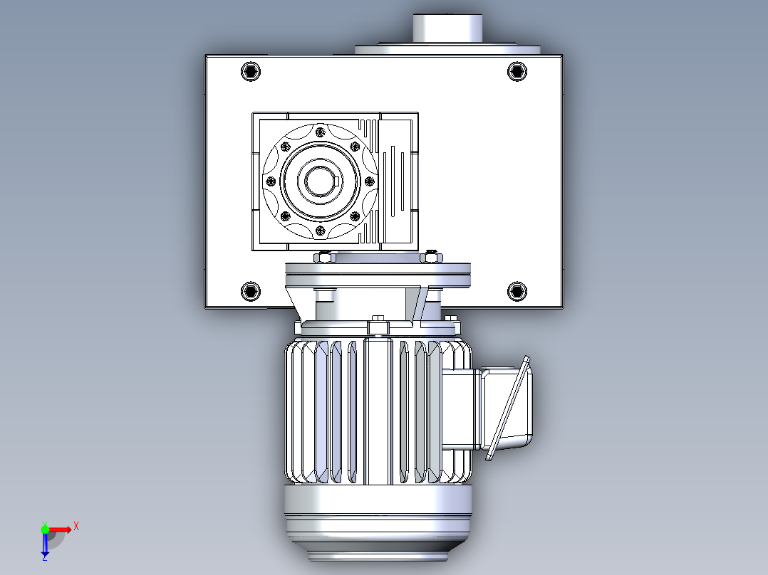 RU110DF意米精密分割器俯视图