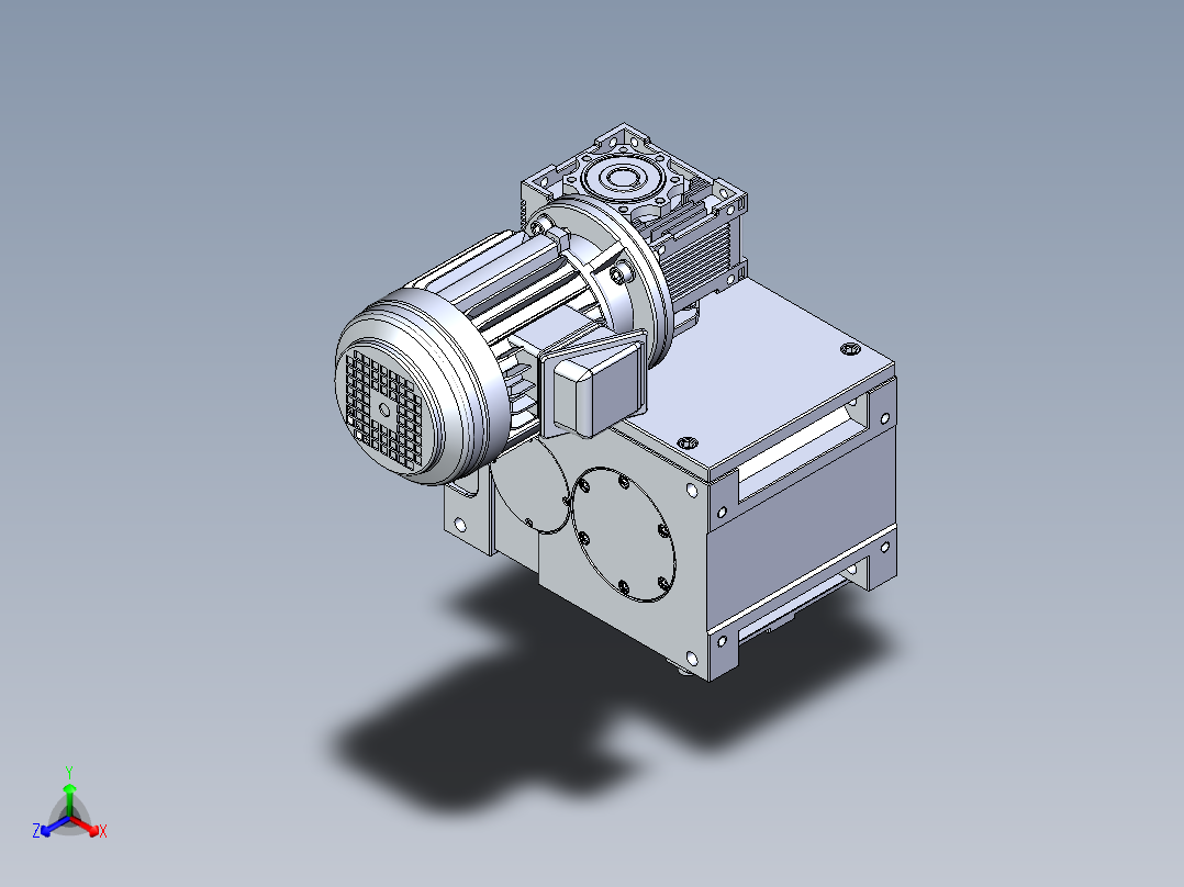 RU110DF意米精密分割器正等轴测图
