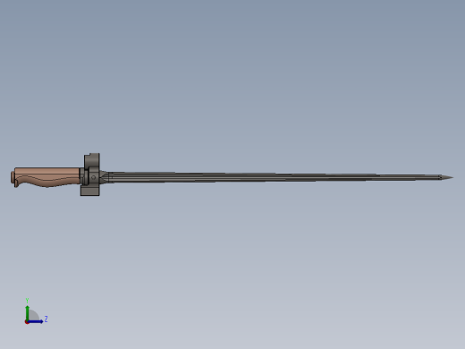 刺刀、刀(4)左视缩略图