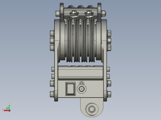 带集成块和滑车减少功能的电缆驱动接头后视缩略图