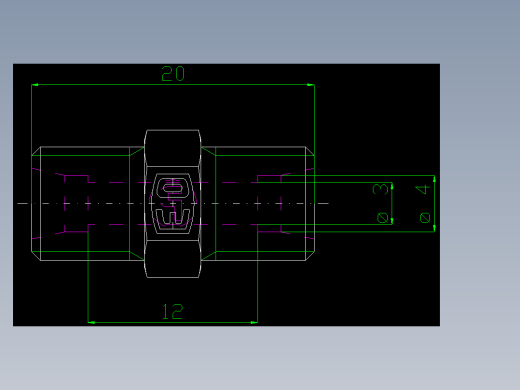 PARKER管接头EO Union G04LL71X_front