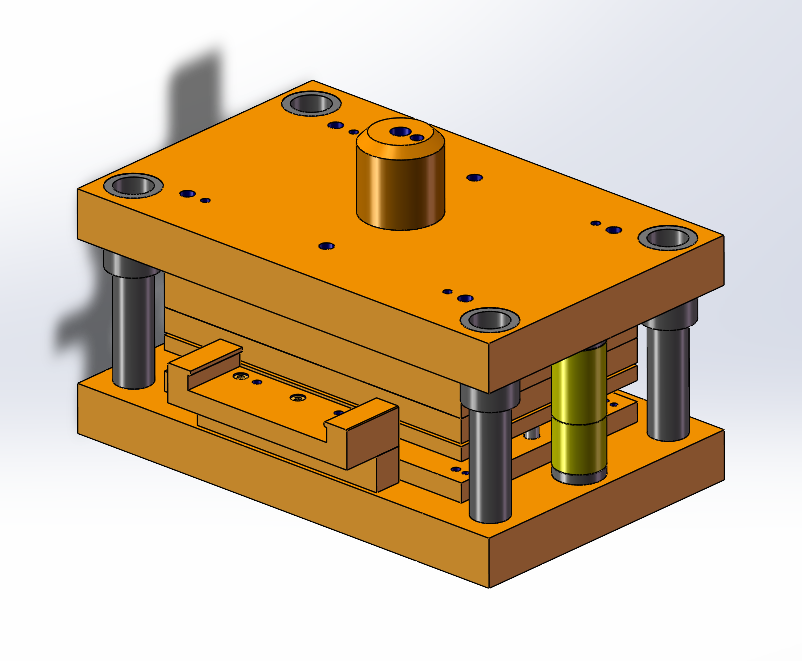 压板冲压模具设计