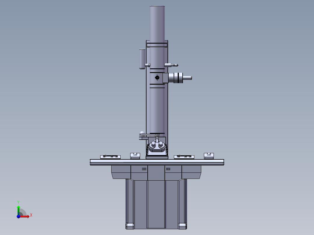透射电镜前视图