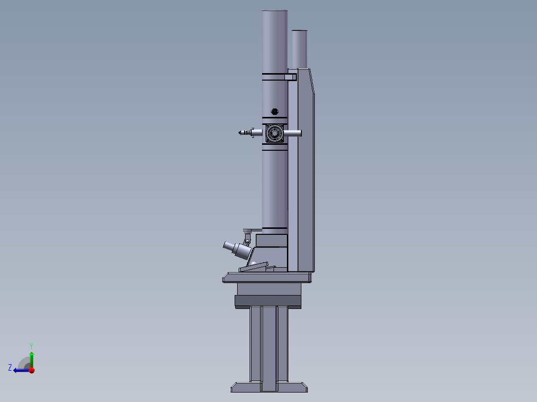 透射电镜右视图