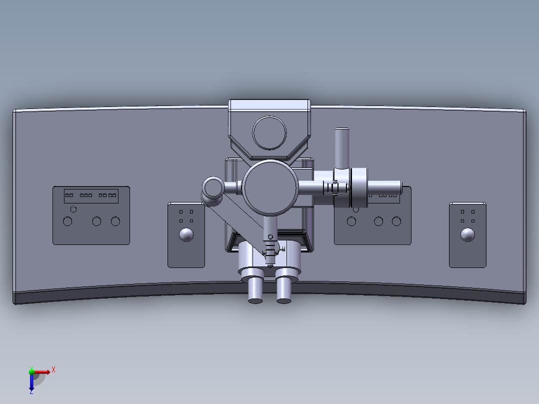 透射电镜俯视图
