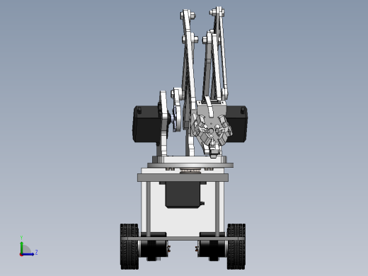 小车机械臂左视缩略图