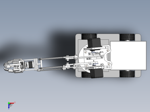 小车机械臂俯视缩略图